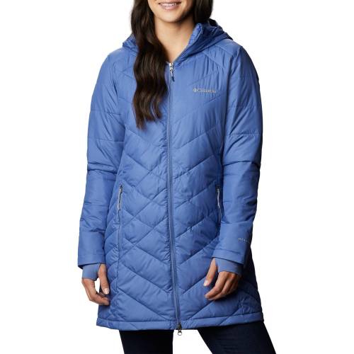 オープニングセール コート ジャケット コロンビア Columbia レディース フード付 ダウン ジャケット Women S ダウンジャケット Columbia Plus Heavenly Long Hooded Velvet Cove Muzeumpuck Pl