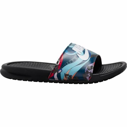 美品 ナイキ Nike レディース ベナッシ サンダル 黒色 ブラック 白色 ホワイト Women S スニーカー Nike Benassi Just Do It Print Slides Black White スニケス 新しいブランド Stellabarros Com Br