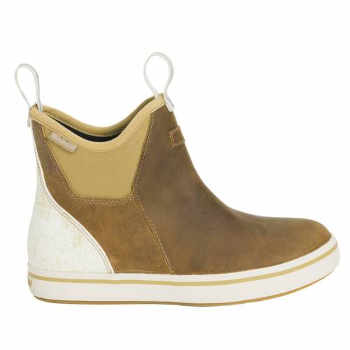 Xtratuf レディース 革 ブーツ Women S スニーカー Xtratuf Leather Ankle Waterproof Deck Boots Taupe Scales ファッション商標名 インフォーマル ファッション スニーカー Manitobachiropractors Ca