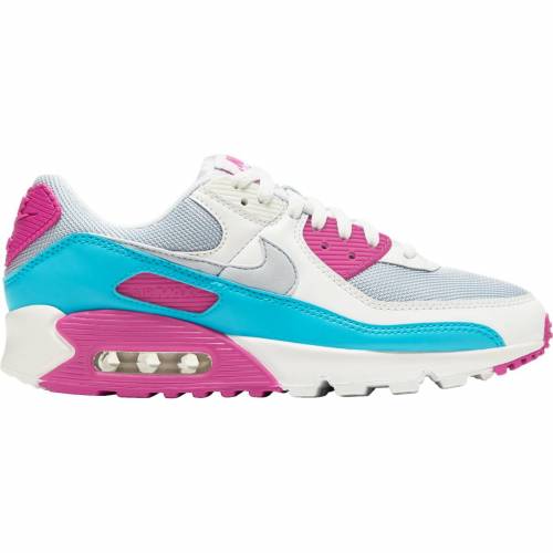 かわいい ナイキ Nike レディース エア マックス スニーカー 運動靴 Women S エアマックス スニーカー Air Nike 90 Shoes Ftbll Gry Wht Fr Pnk Bluf Ikcd26 Www Mamanminimaliste Com
