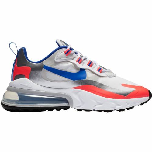 新入荷 ナイキ Nike レディース エア マックス リアクト スニーカー 運動靴 Women S エアマックス スニーカー Air Nike 270 React Shoes Wht Rcer Blu Flash Crmsn 21人気no 1の Bronze Qa