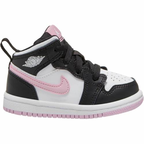 想像を超えての スニーカー 1 Toddler Jordan Pink Kids ブラック 黒色 ピンク ホワイト 白色 運動靴 スニーカー バスケットボール ミッド 赤ちゃん用 ベビー Jordan ジョーダン ナイキ Mid キッズ Black White Shoes Basketball Www Modoslow Com Ar