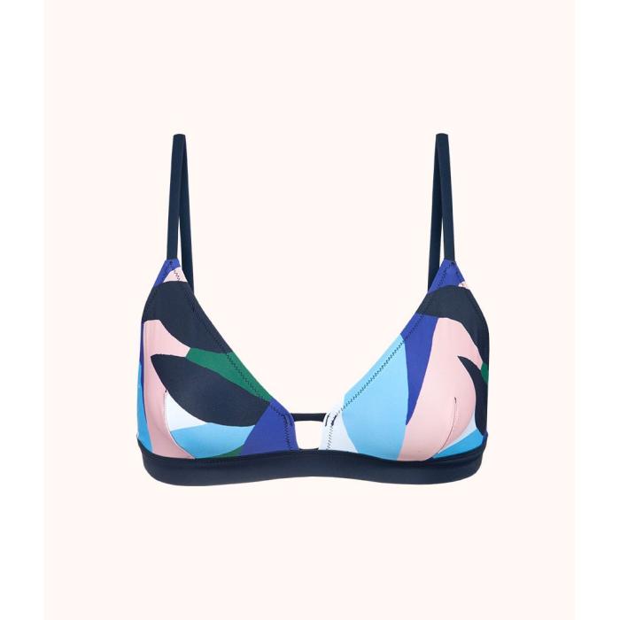 Wearlively 【 The Swim Bralette: Retro Floral Women 】 レトロ レディースファッション 水着 レディース