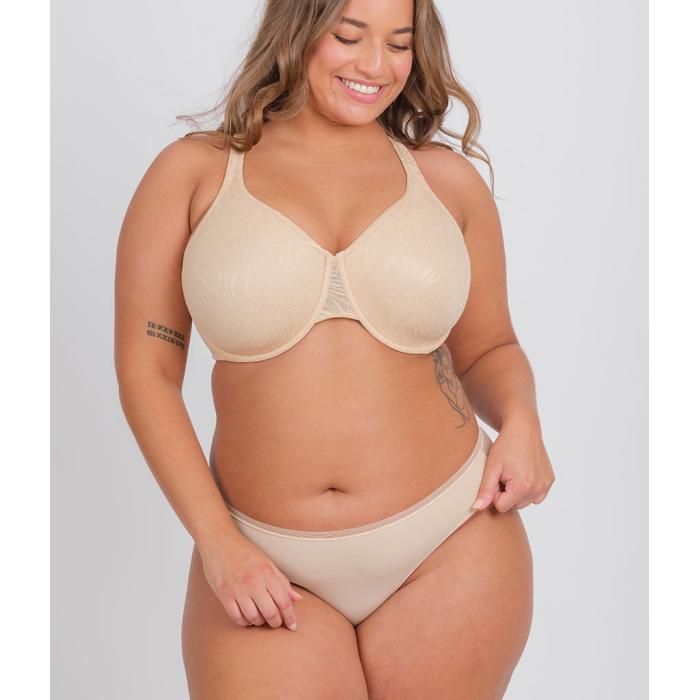 Wearlively 【 The Smooth Lace Minimizer Bra: Toasted Almond Women 】 スムース インナー 下着 ナイトウェア レディース インナー 下着 ランジェリー ブラジャー レディース｜スニケス
