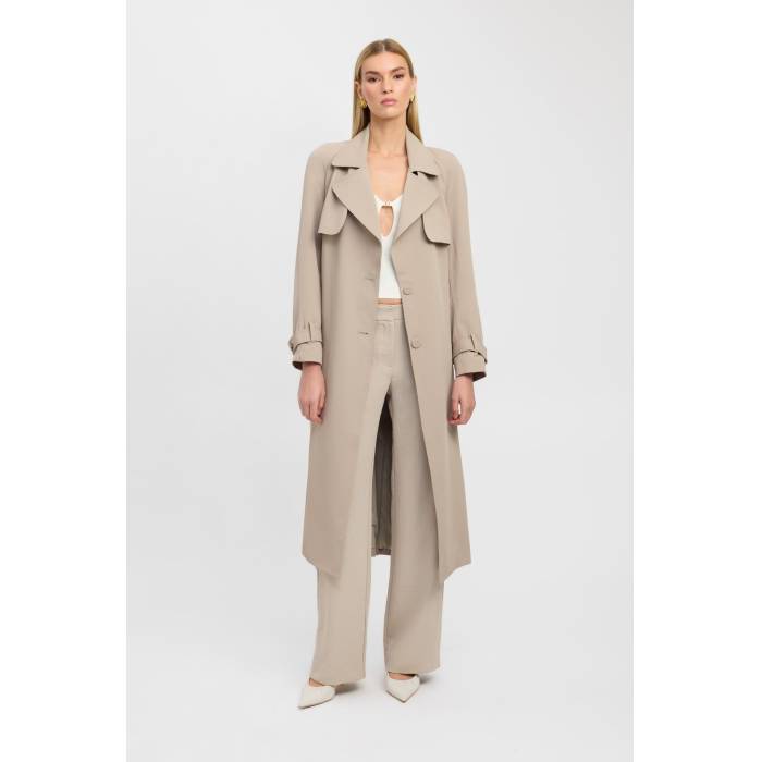 Kookai 【 Lars Core Trench Women 】 コア レディースファッション コート ジャケット レディース