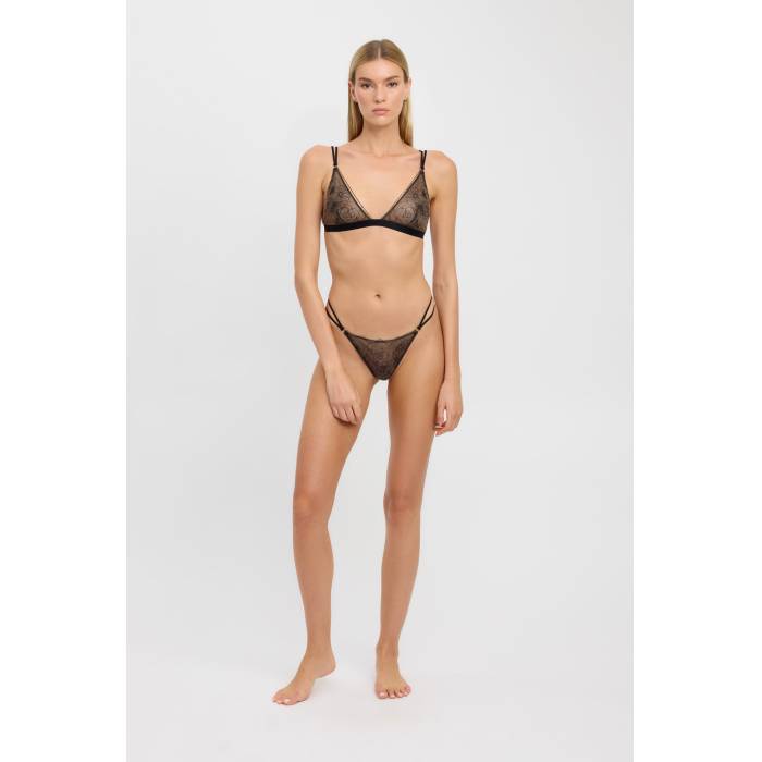 Kookai 【 Elodie Embroidered Bralette Women 】 下穿き 下穿き ナイト爵お召しもの レディース 下穿き 下穿き 肌着 ブラ レディース インナー・下着・ナイトウェア-ブラジャー-インナー・下着・ランジェリー