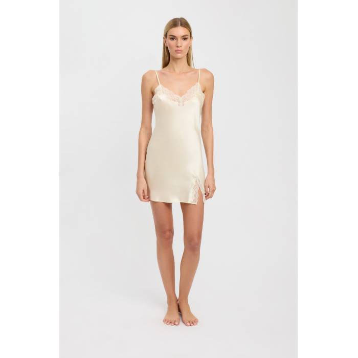 Kookai 【 Camille Silk Mini Dress Women 】 御召しもの はだ着 はだ着 ナイト爵御召しもの レディース ナイト爵御召しもの 御部屋御召しもの 余分の物 レディース