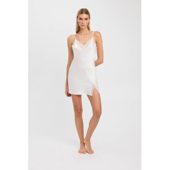 Kookai 【 Camille Silk Mini Dress Women 】 御召しもの はだ着 はだ着 ナイト爵御召しもの レディース ナイト爵御召しもの 御部屋御召しもの 余分の物 レディース