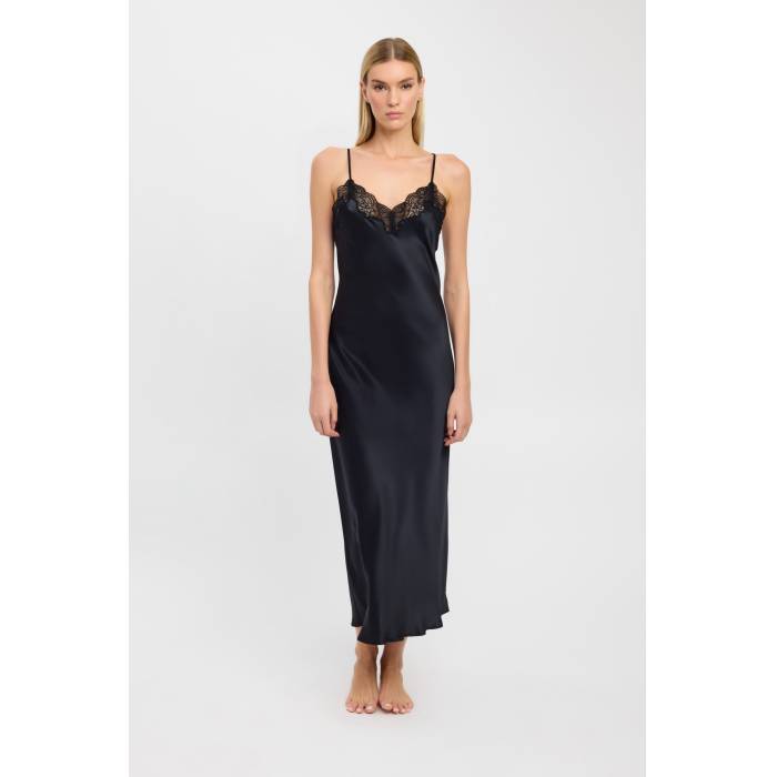 Kookai 【 Juliette Silk Maxi Dress Women 】 御召しもの はだ着 はだ着 ナイト爵御召しもの レディース ナイト爵御召しもの 御部屋御召しもの 余分の物 レディース