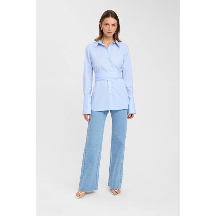 Kookai 【 Percy Tie Belt Shirt Women 】 ネクタイ ベルト レディースファッション トップス その他 レディース