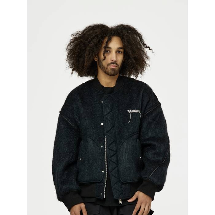 Discovered 【 Union Mohair Shaggy Ma-1 Mens Black 】 Union ユニオン メンズ 黒色 ブラック 63,030円