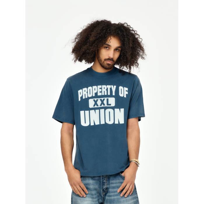 Union Los Angeles 【 Property Of Tee Mens Vintage Navy 】 Tシャツ メンズ vintage ビンテージ・ヴィンテージ 紺色 ネイビー