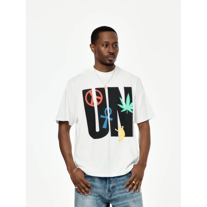 Union Los Angeles 【 Sticky Tee Mens Cream 】 Tシャツ メンズ クリーム