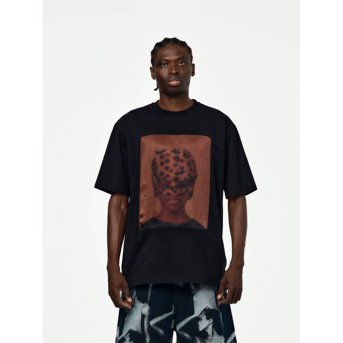 Wales Bonner 【 Mary T-Shirt Mens Black 】 Tシャツ メンズ 黒色 ブラック｜スニケス