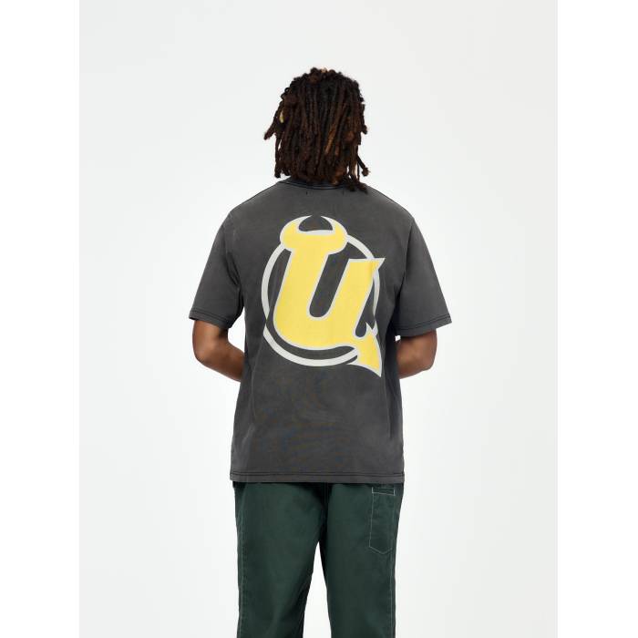 Union Los Angeles 【 U-Devils Tee Mens Vintage Black 】 Tシャツ メンズ vintage ビンテージ・ヴィンテージ 黒色 ブラック