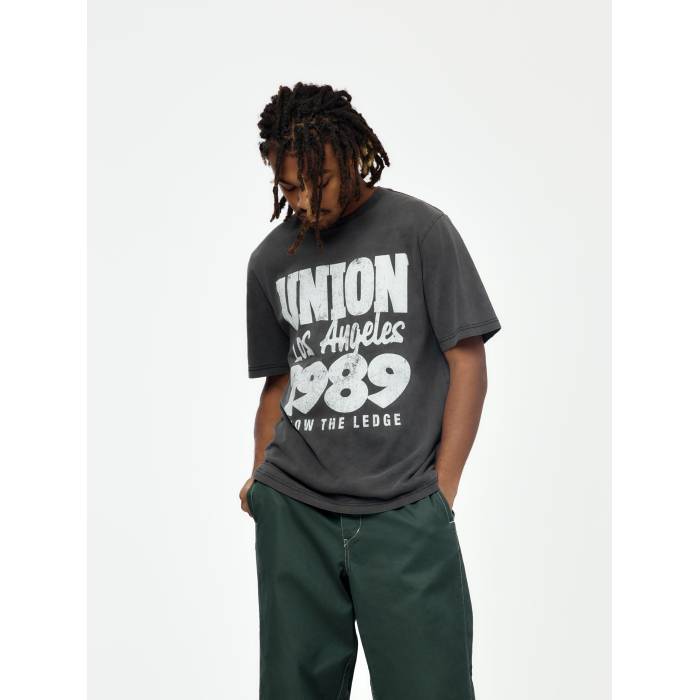 Union Los Angeles 【 Eighty-Nine Tee Mens Vintage Black 】 Tシャツ メンズ vintage ビンテージ・ヴィンテージ 黒色 ブラック