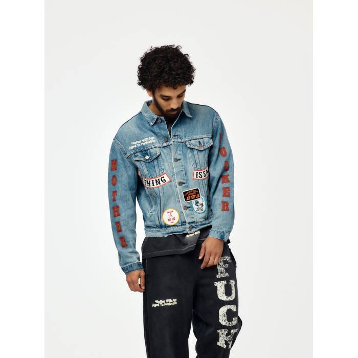 Better With Age 【 Clark Denim Jacket Mens Indigo 】 ジーンズ Jacket 上衣 メンズ 藍色・インディゴ