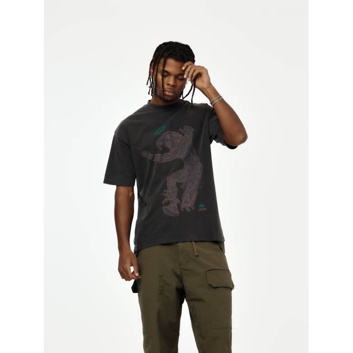 Union Los Angeles 【 Union X Headquarter Caballero Aguila Tee Mens Vingtage Black 】 Union ユニオン Tシャツ メンズ 黒色 ブラック