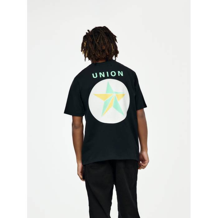 Union Los Angeles 【 Revolver Tee Mens True Black 】 Tシャツ メンズ 黒色 ブラック