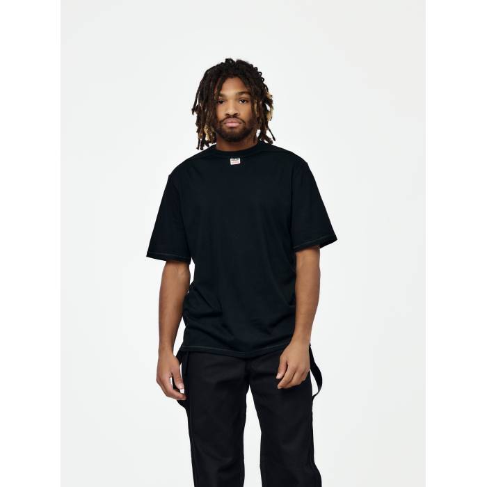 Commission 【 Reversed Tee Mens Black 】 Tシャツ メンズ 黒色 ブラック