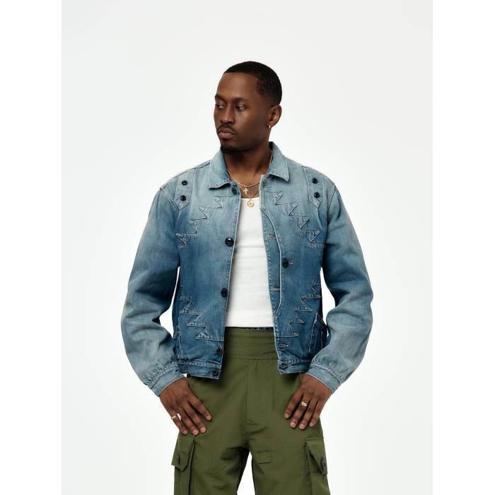Kapital 【 12Oz Denim Std Thunderbird Jkt Mens Pro 】 ジーンズ メンズ 労働者階級