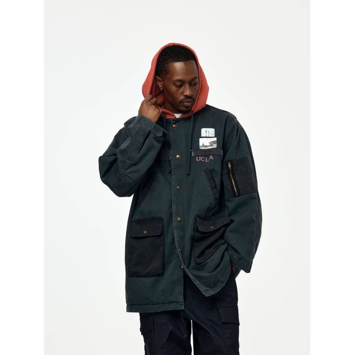 Paly 【 Rain People M51 Field Jacket Mens Navy 】 Field 活動の領域 Jacket 上衣 メンズ 紺色 米国海軍