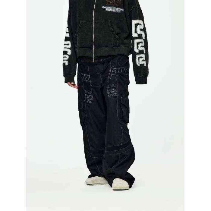Rrr123 【 Meta River Pant Mens Black 】 ズボン下 メンズ 黒いこと 黒いこと