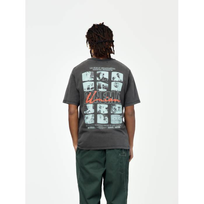 Union Los Angeles 【 Broadcast Tee Mens Vintage Black 】 Tシャツ メンズ vintage ビンテージ・ヴィンテージ 黒色 ブラック