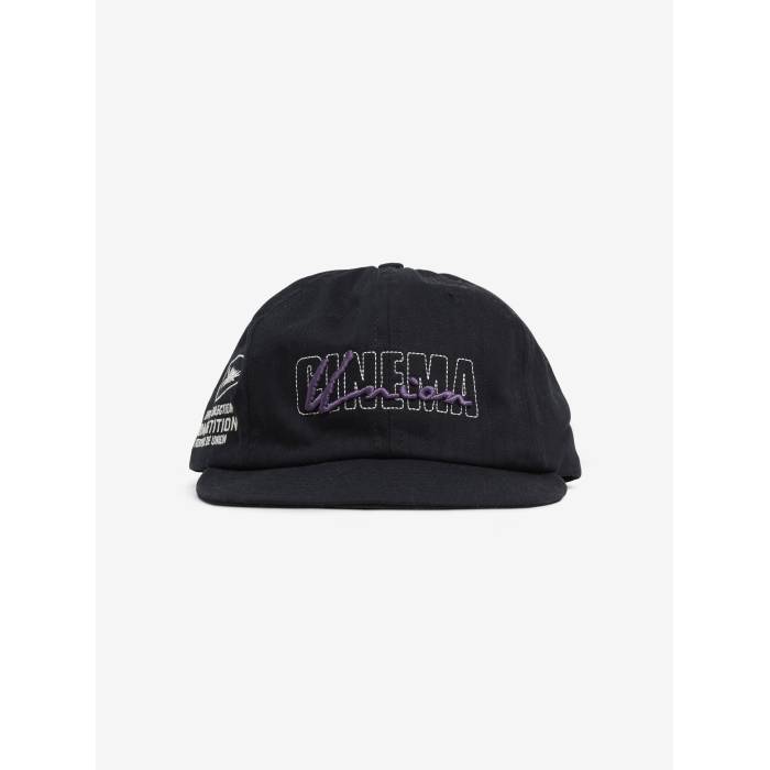 Union Los Angeles 【 Cinema Cap Mens Black 】 キャップ 帽子 メンズ 黒色 ブラック|スニケス