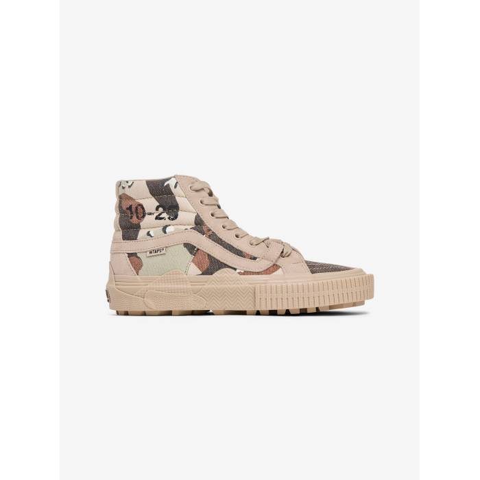 ヴァンズ Vans 【 Otw X Oamc X Wtaps Sk8-Hi Gl Lug Mens Desert Camo 】 ダブルタップス 滑る御機嫌 メンズ 家鴨柄