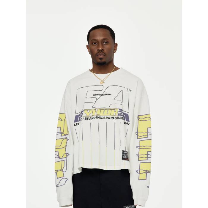 Rrr123 【 His Own Racing Ls Tee Mens Optic White 】 Tシャツ メンズ 白色 ホワイト