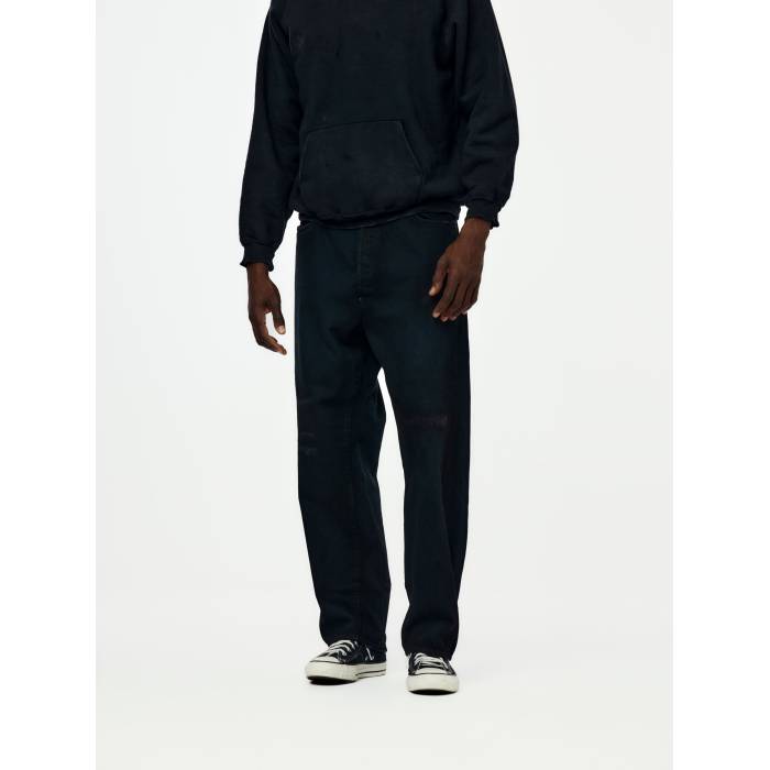 A.presse 【 X Union No.22 Wide Denim Pants Mens Black 】 Union ユニオン デニム メンズ 黒色 ブラック