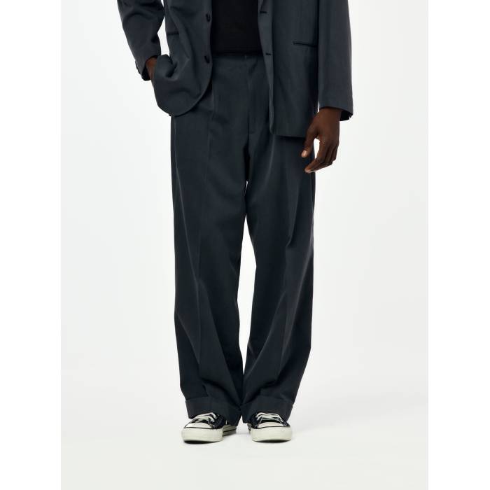 A.presse 【 Washed Silk Wide Trousers Mens Gray 】 メンズ gray 薄墨色・薄墨色・薄墨色