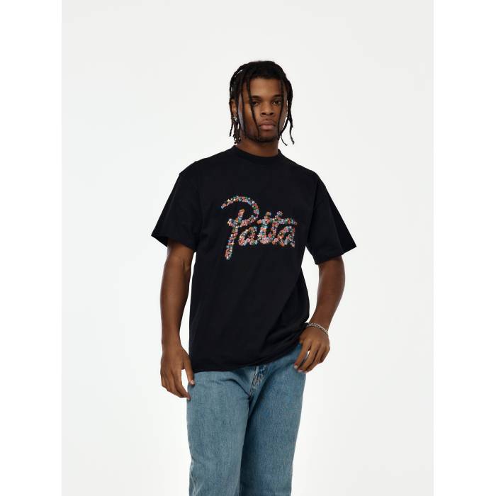 Patta 【 Vibes T-Shirt Mens Black 】 ティーシャツ メンズ 黒いこと 黒いこと Tシャツ・カットソー-メンズファッション