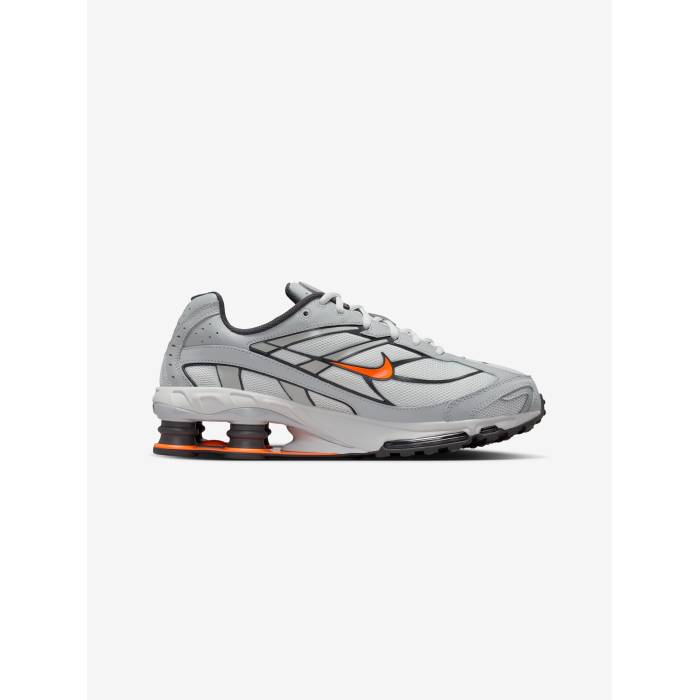 ナイキ Nike 【 Shox Ride 2 Mens Photon Dust/Total Orange-Lt Smoke Grey 】 Shox ショックス メンズ 薄墨色 薄墨色