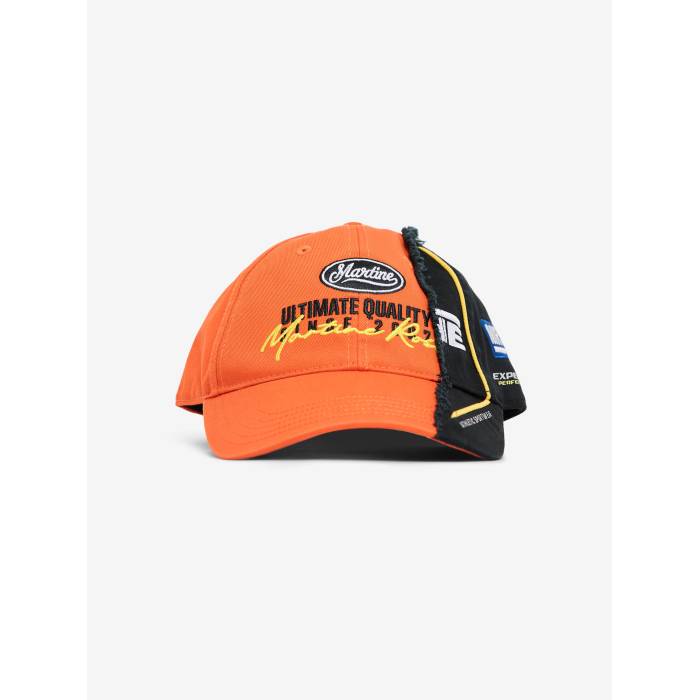 マーティンローズ Martine Rose 【 Collage Cap Mens Orange 】 キャップ 帽子 メンズ orange 橙・オレンジ|スニケス