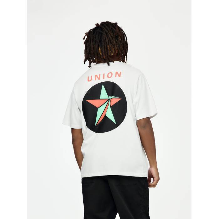 Union Los Angeles 【 Revolver Tee Mens Optic White 】 Tシャツ メンズ 白色 ホワイト