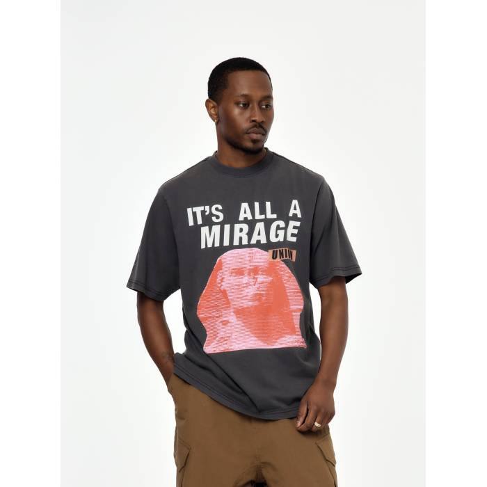 Union Los Angeles 【 Mirage Tee Mens Vintage Black 】 Tシャツ メンズ vintage ビンテージ・ヴィンテージ 黒色 ブラック