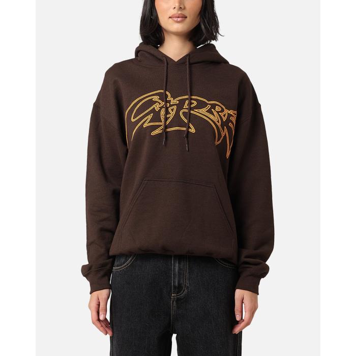 Carre 【 Rev 24 Hoodie Womens Brown 】 フーディー パーカー レディース 茶色 ブラウン