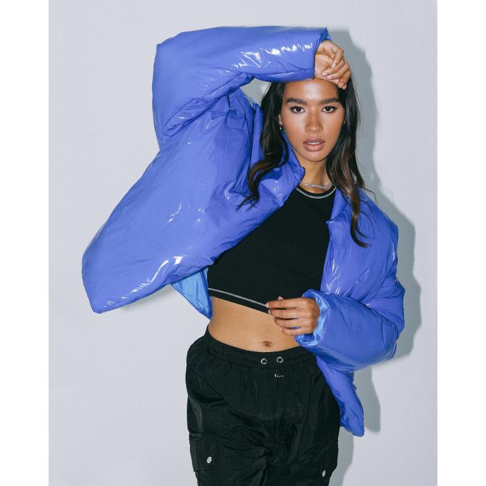 Club Paradise 【 Paxton Puffer Jacket Womens Blue 】 Jacket ジャケット レディース 青色 ブルー