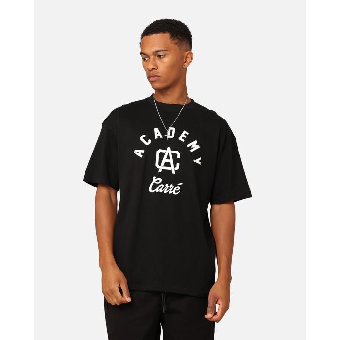 Carre 【 Ca Stamp T-Shirt Mens Black 】 Tシャツ メンズ 黒色 ブラック