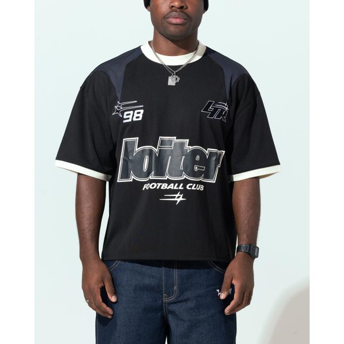 Loiter 【 Tournament Jersey Mens Black 】 プルオーバー メンズ 黒いこと 黒いこと