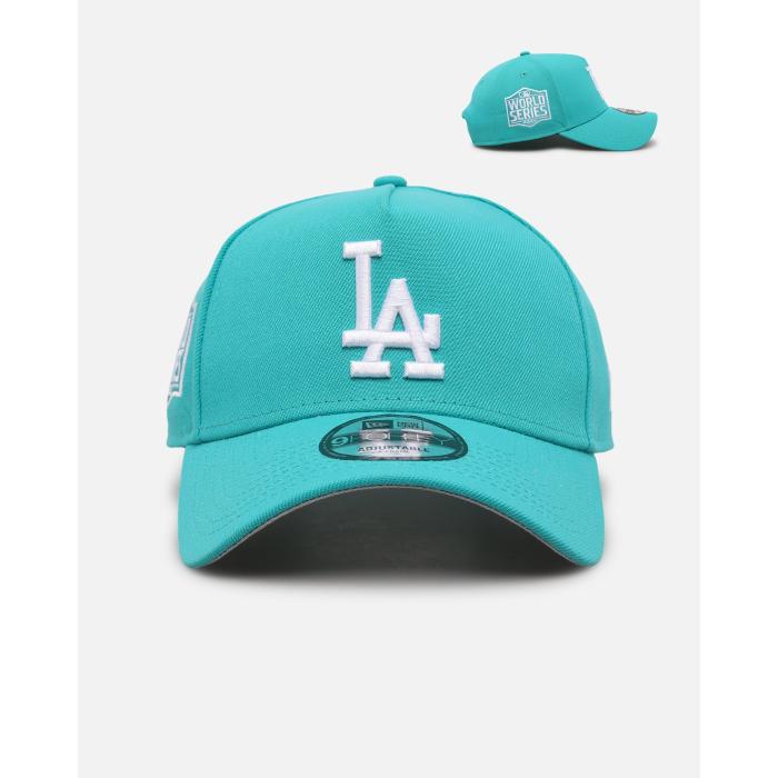 ニューエラ New Era 【 Los Angeles Dodgers 'Polychromatic' 9Forty A-Frame Snapback Mens Teal 】 ドジャース Snapback スナップバック バッグ メンズ|スニケス