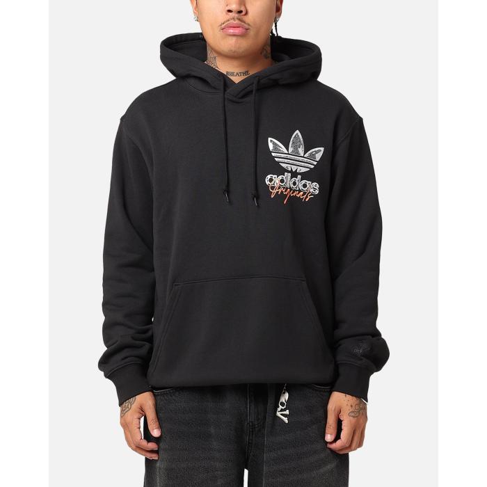【Adidas Mens Men Trefoil Hoodie 】アディダス メンズ トレフォイル フーディー パーカー