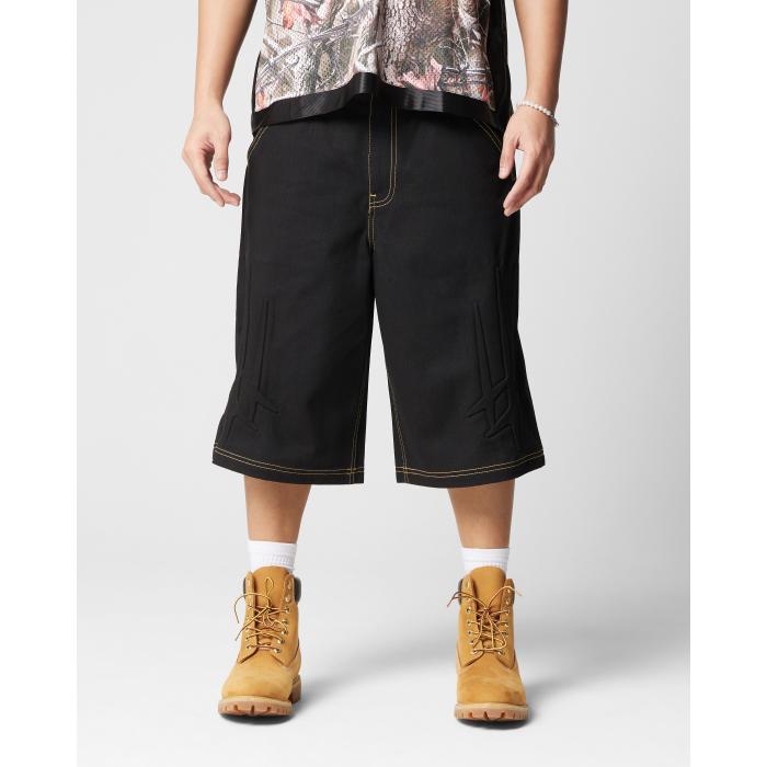 Loiter 【 Star Child Jorts Mens Black 】 メンズ 黒いこと 黒いこと
