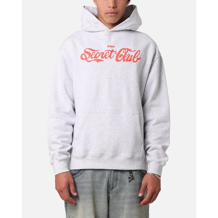 Secret Club 【 Enjoy Hoodie Mens Ash 】 フーディー パーカー メンズ|スニケス