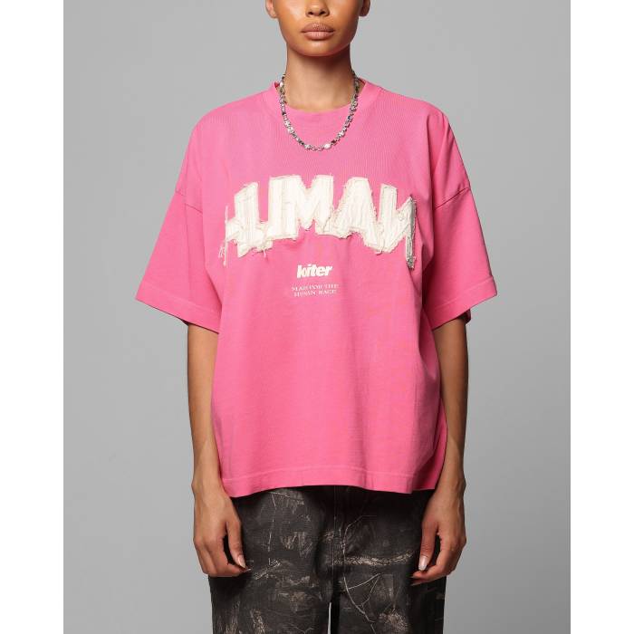 Loiter 【 Human Box T-Shirt Womens Pink 】 ボックス Tシャツ レディース pink ピンク