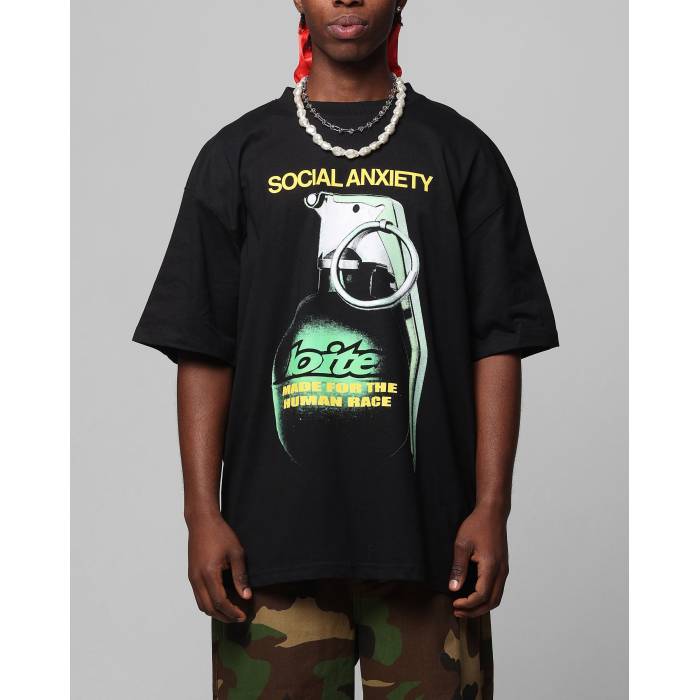 Loiter 【 Live Laugh Love Drop T-Shirt Mens Black 】 プルオーバー メンズ 黒いこと 黒いこと
