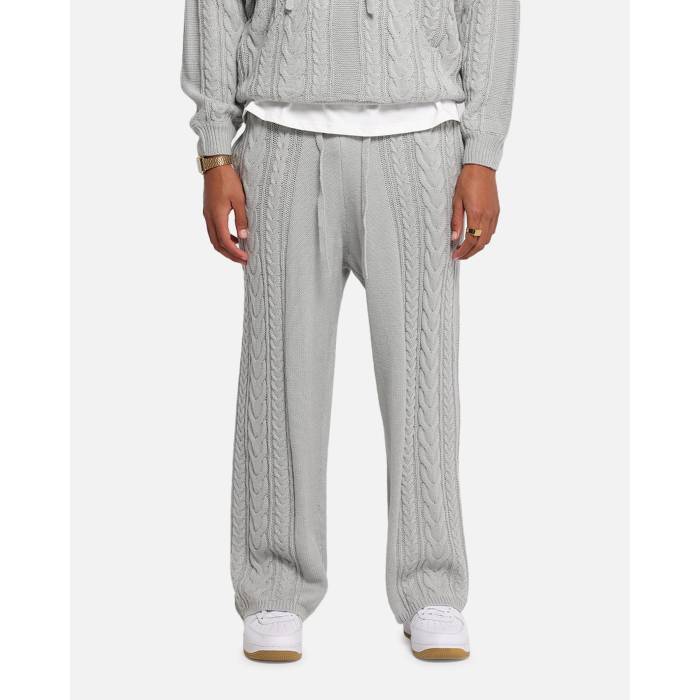 Xxiii 【 Lakes Knitted Pants Mens Grey 】 メンズ 灰色 グレー