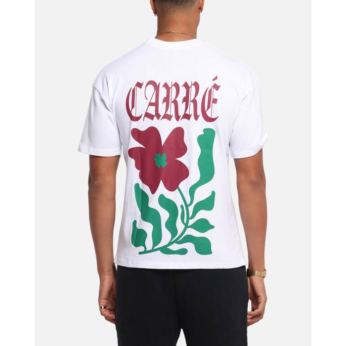 Carre 【 Eternal Garden T-Shirt Mens White 】 プルオーバー メンズ 白いこと 白いこと